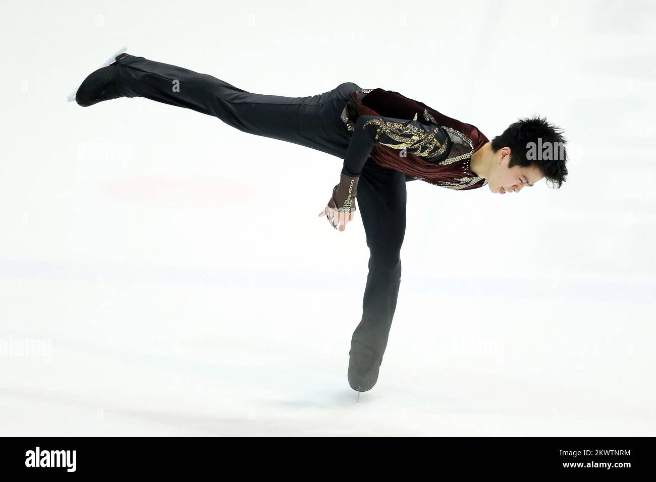 ISU Junior Grand Prix of Figure Skating, Junior Men, Free Skating.   Daichi Miyata (Japan). Photo: Goran Jakus/PIXSELL Stock Photo