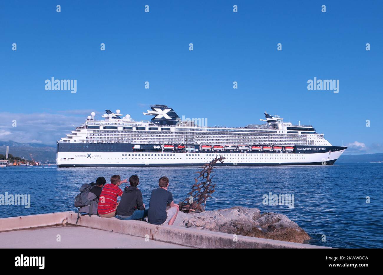 24.05.2016.,Croatia, Split - The huge cruise ship 'Celebrity ...