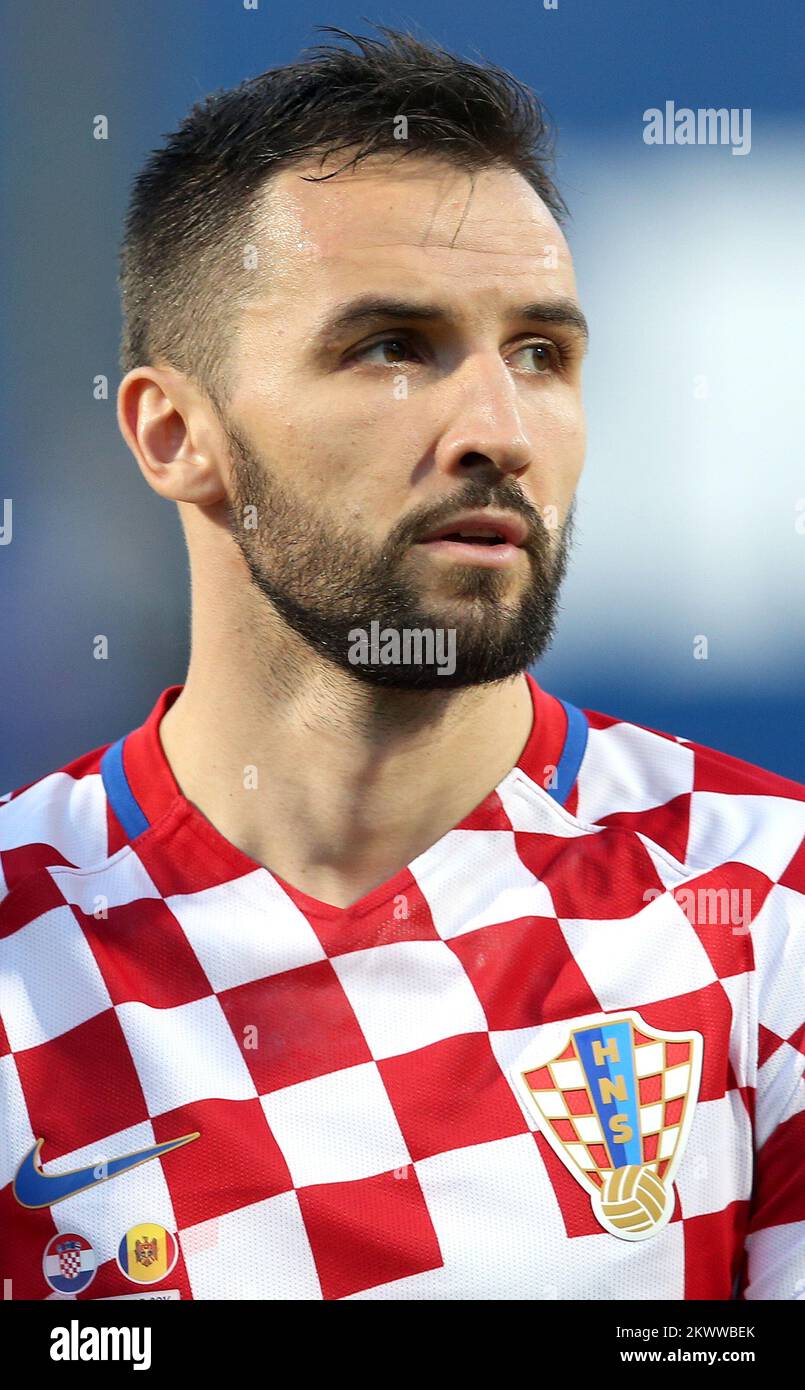 27.05.2016., Koprivnica, Croatia - Croatian national football team portraits.   Milan Badelj.  Stock Photo