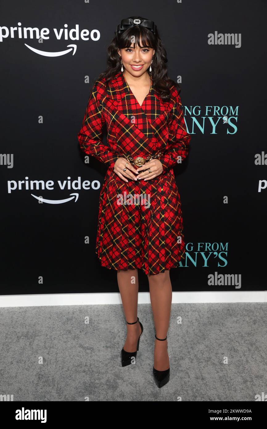 Los Angeles, Ca. 29th Nov, 2022. Xochitl Gomez at the LA Premiere of Something From Tiffany's at AMC Century City 15 in Los Angeles, California on November 29, 2022. Credit: Faye Sadou/Media Punch/Alamy Live News Stock Photo