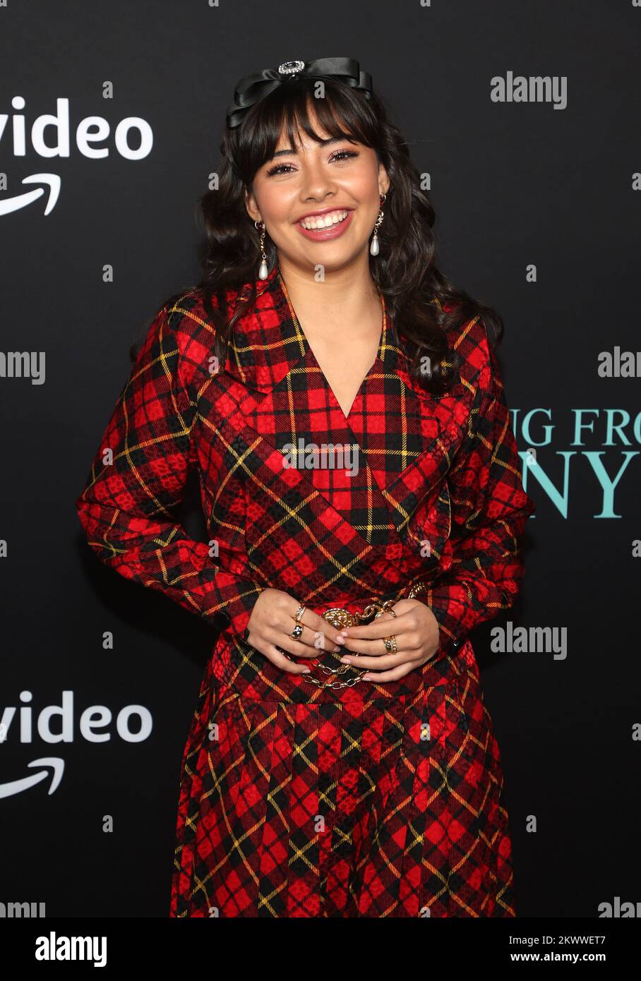 Los Angeles, Ca. 29th Nov, 2022. Xochitl Gomez at the LA Premiere of Something From Tiffany's at AMC Century City 15 in Los Angeles, California on November 29, 2022. Credit: Faye Sadou/Media Punch/Alamy Live News Stock Photo