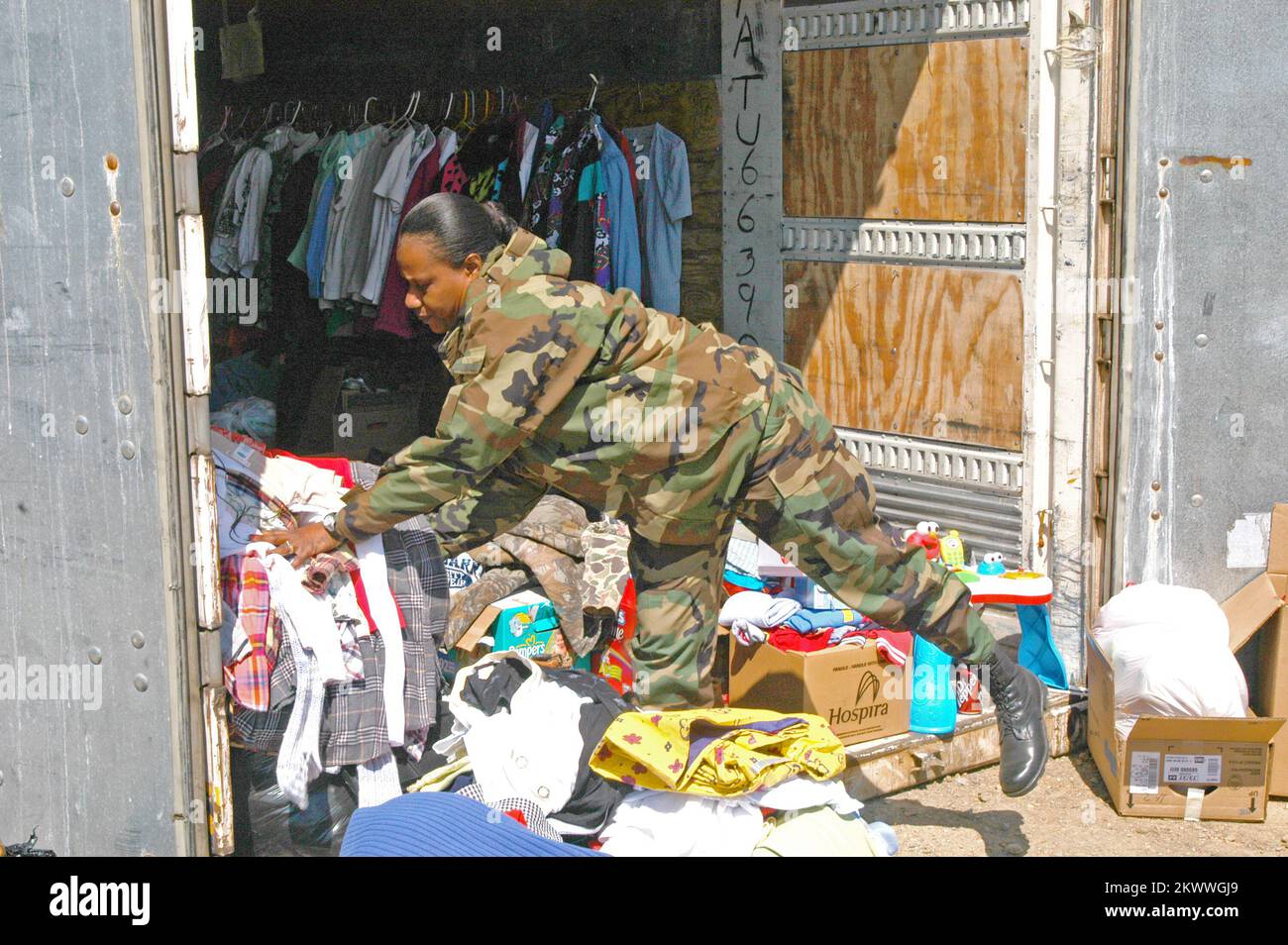 Severe Storms and Tornadoes, Marmaduke, Ar. A member of the Arkansas