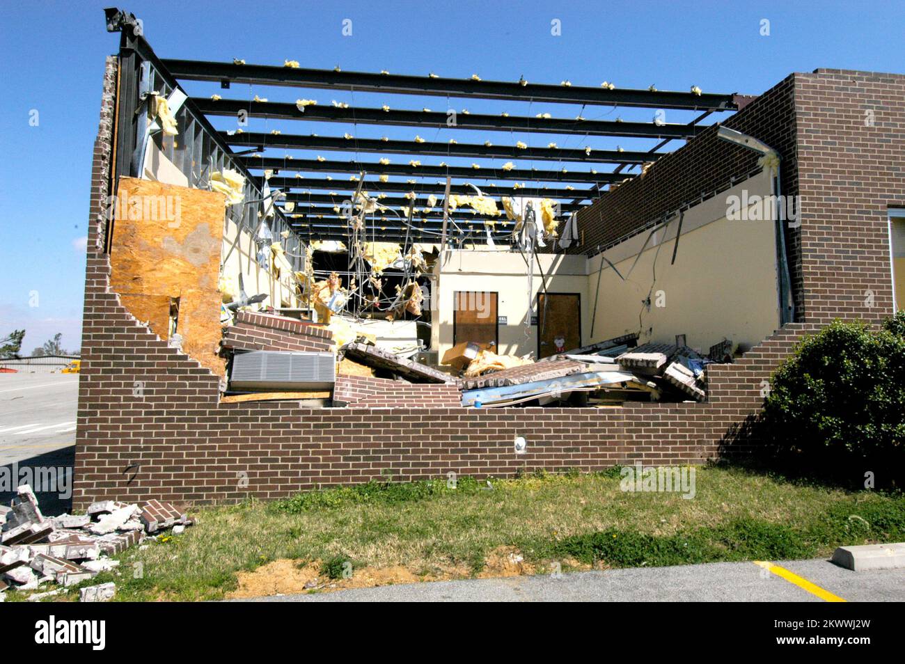 Severe Storms and Tornadoes, Marmaduke, Ar. The northwest corner of the