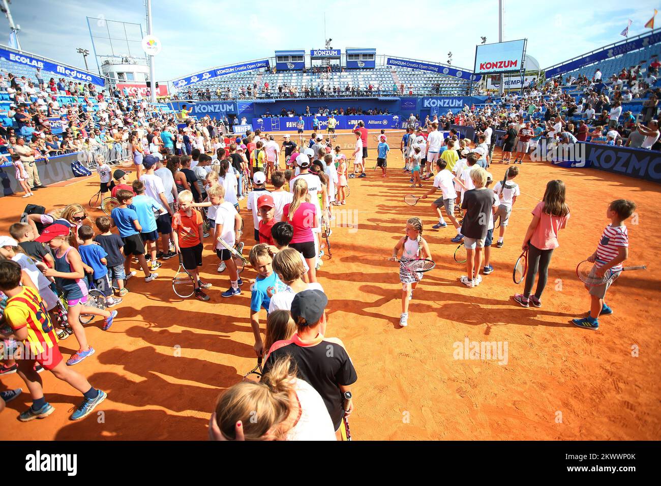 16.07.2016., Umag, Croatia Croatia Open Umag, Kids day with Andre