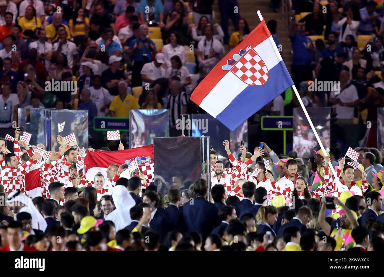 05.08.2016. Brazil, Rio de Janeiro The formal opening ceremony of