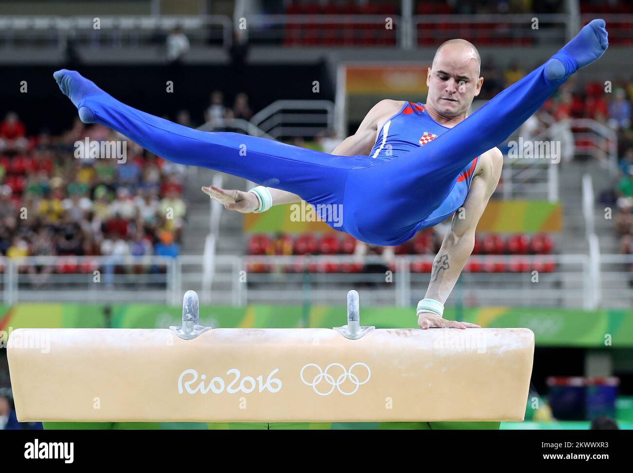 06.08.2016., Brazil, Rio de Janeiro Olympic Games Rio 2016, gymnastics, pommel horse. Filip