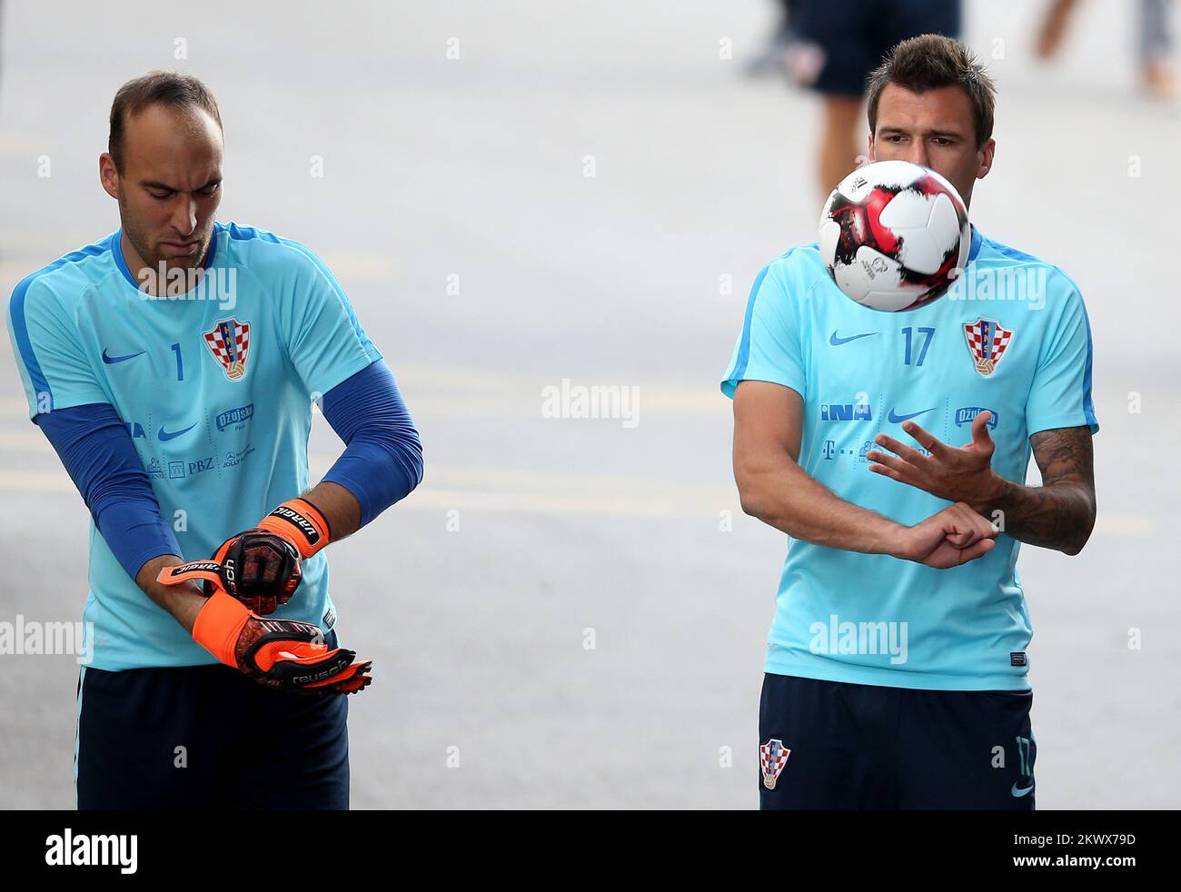02.09.2016., Zagreb, Croatia Croatian national football team on