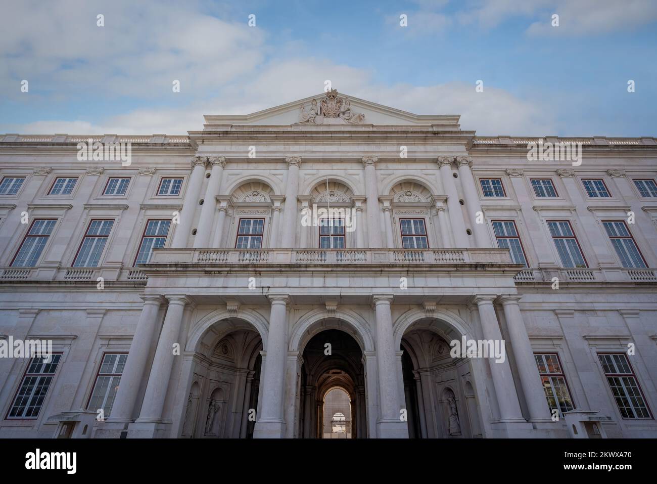 Palace Of Ajuda Lisbon Portugal Stock Photo Alamy