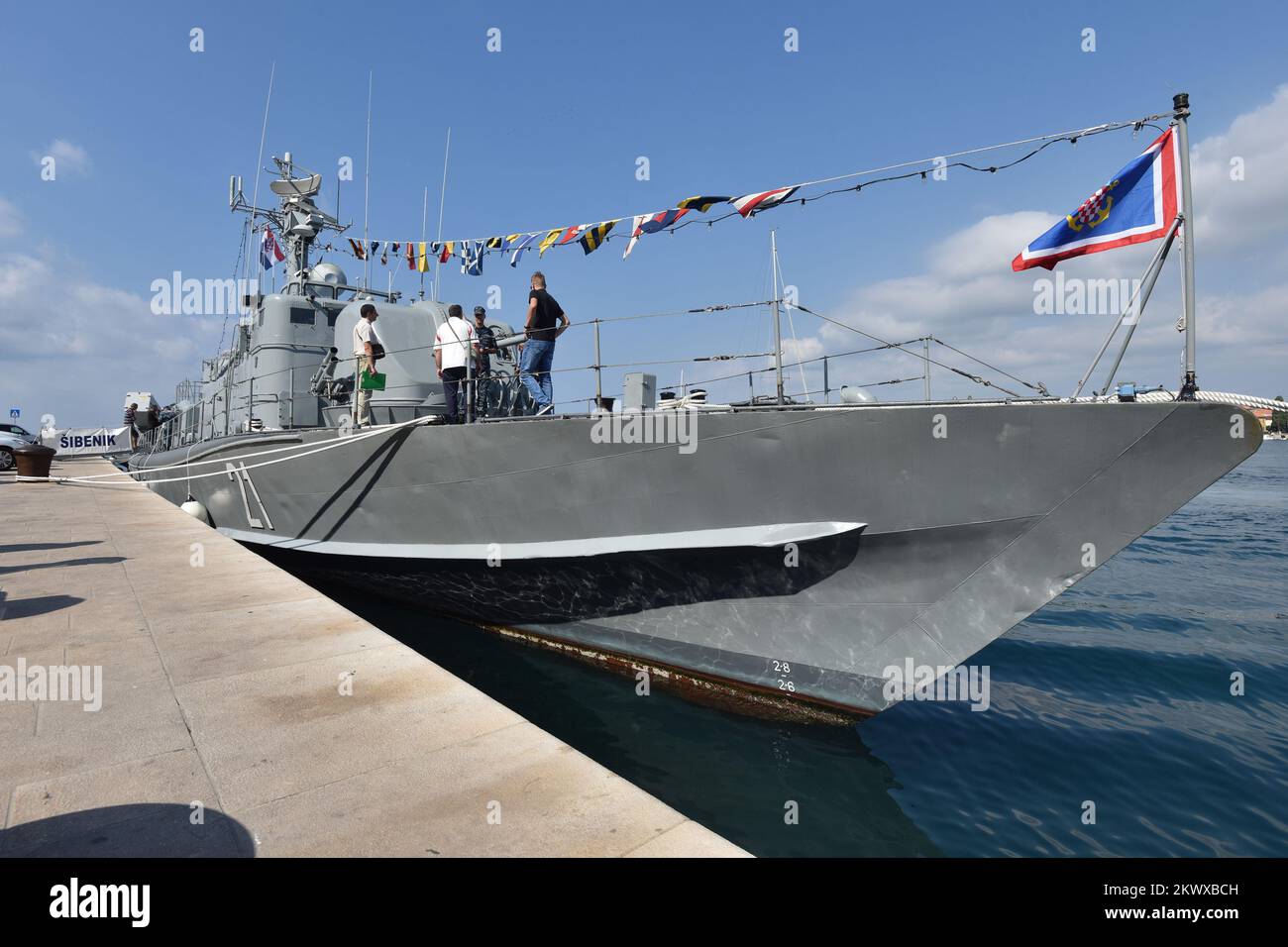 30.09.2016., Zadar, Croatia - On the occasion of the 25th anniversary ...