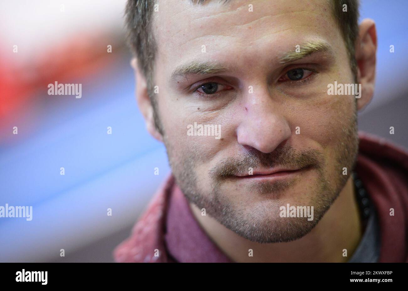 03.11.2016. , Croatia, Zagreb UFC fighter Stipe Miocic in the martial