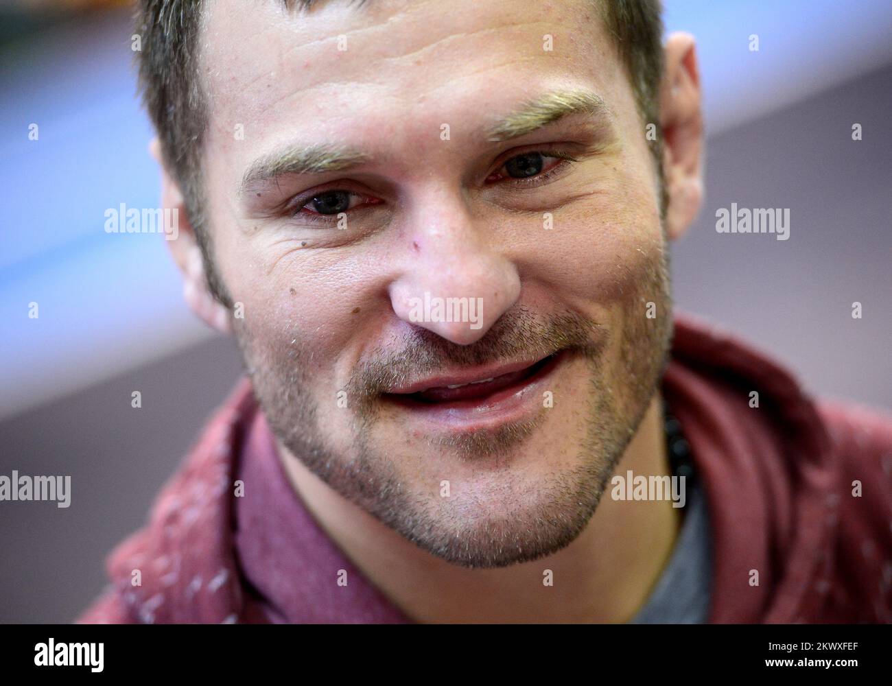 03.11.2016. , Croatia, Zagreb UFC fighter Stipe Miocic in the martial