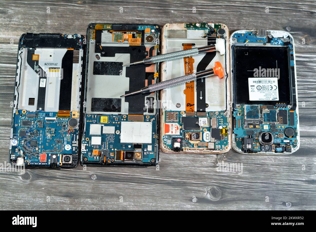 Cairo, Egypt, November 9 2022: Smartphone cellular mobile devices from ...