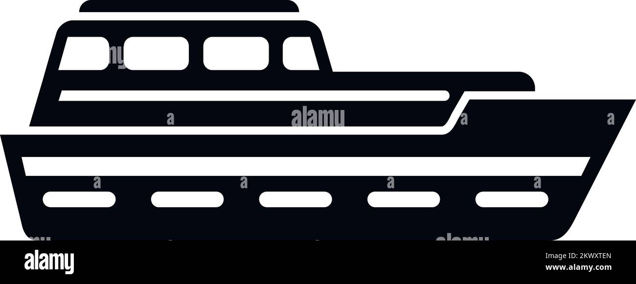 Raft rescue boat icon simple vector. Life sea. Coast guard Stock Vector ...