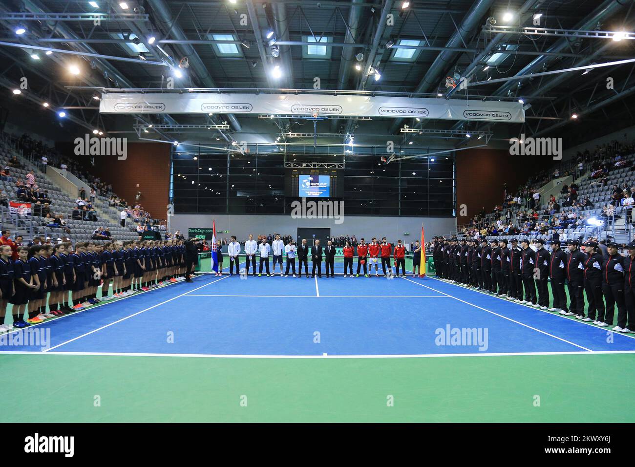 03.02.2017., dvorana Gradski vrt, Osijek 2017 Davis Cup World Group