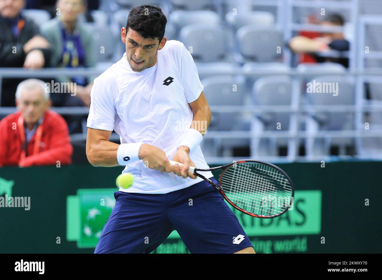 03.02.2017., dvorana Gradski vrt, Osijek 2017 Davis Cup World Group