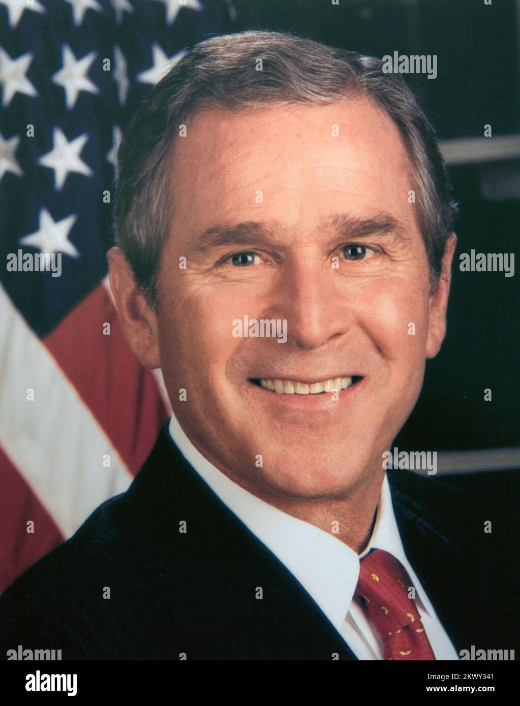 George w bush portrait authority hi-res stock photography and images ...
