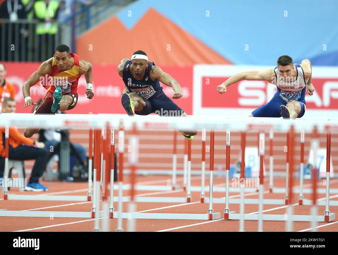 Andy pozzi hurdles hires stock photography and images Alamy