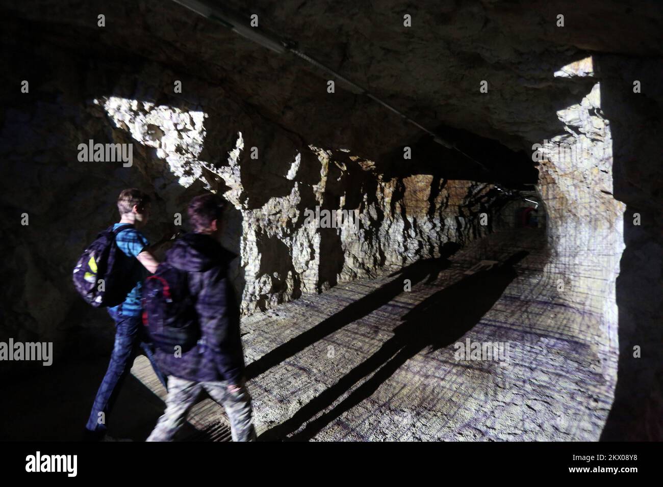 World war tunnel system hi-res stock photography and images - Alamy