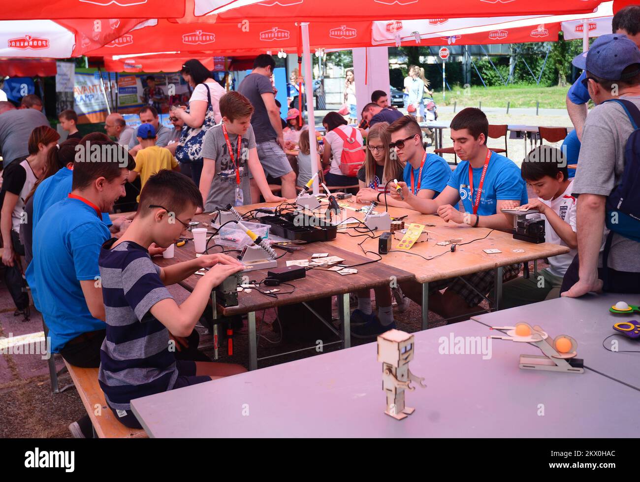 28.05.2017., Jadran film, Zagreb, Croatia - 6th Croatian Science Picnic ...