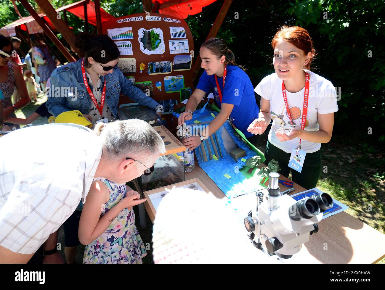 28.05.2017., Jadran film, Zagreb, Croatia - 6th Croatian Science Picnic ...