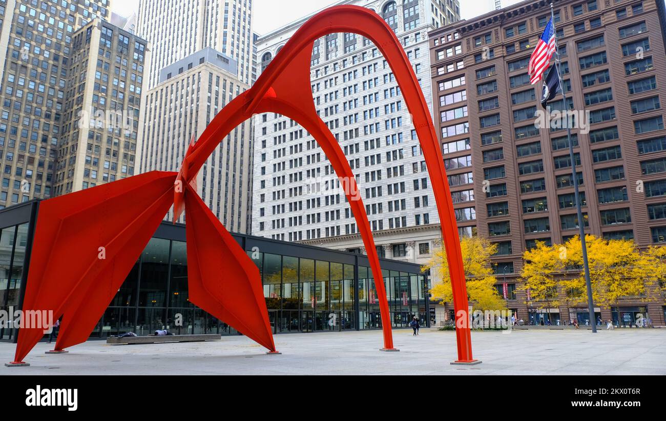 https://c8.alamy.com/comp/2KX0T6R/flamingo-is-a-sculpture-in-the-federal-plaza-in-front-of-the-kluczynski-federal-building-in-chicago-illinois-usa-2KX0T6R.jpg