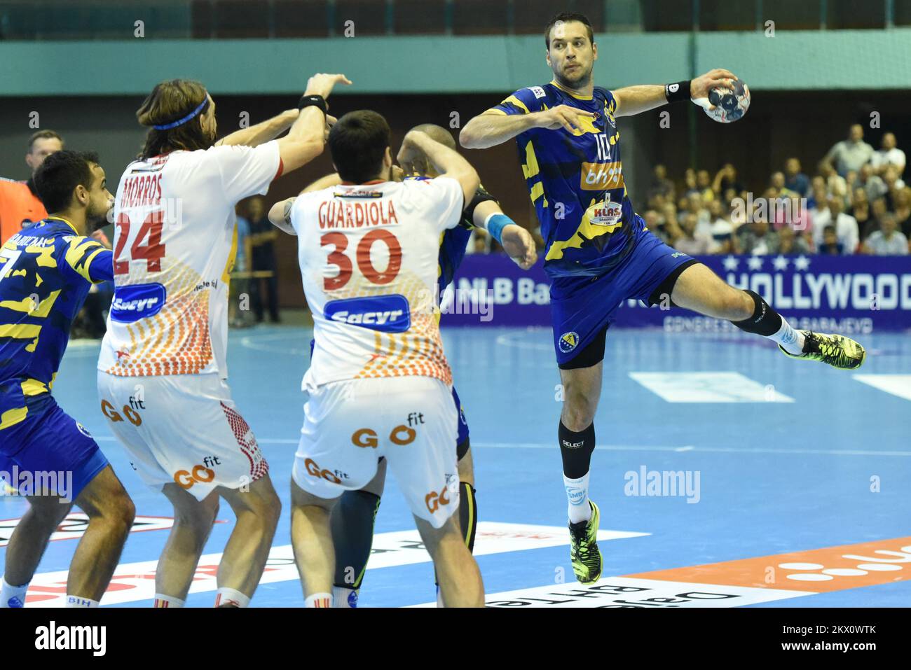 14 06 2017 Sarajevo Bosnia And Herzegovina Handball Match Of 14-06-2017-sarajevo-bosnia-and-herzegovina-handball-match-of