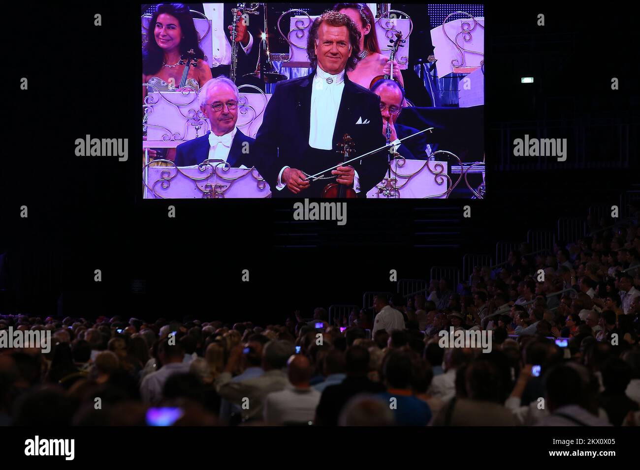 Conductor Andre Rieu 15.06.2017., Zagreb, Croatia - Dutch violinist and conductor Andre Rieu ...