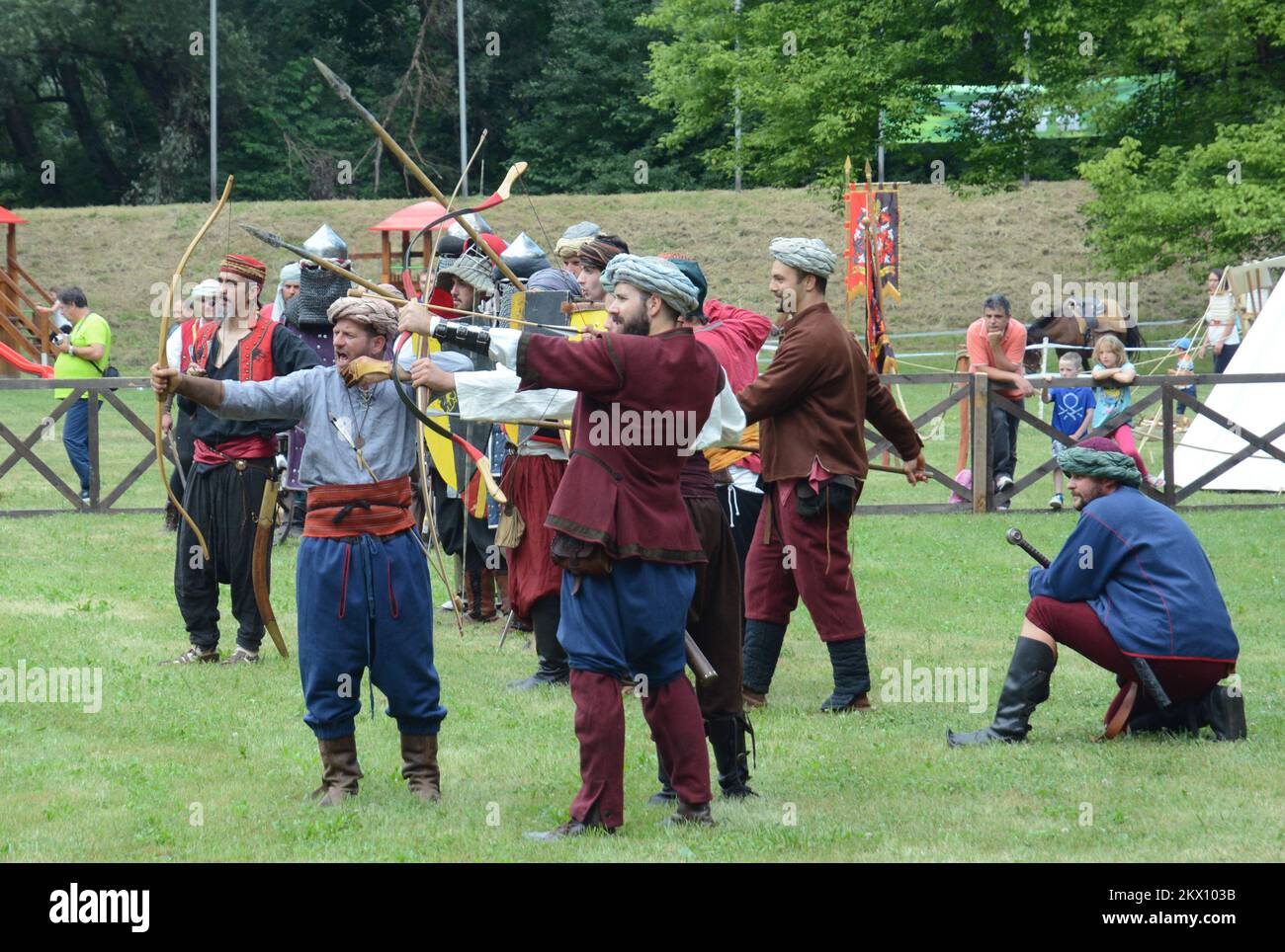 Knightly Rally Ottoman shields hi-res stock photography and images - Alamy