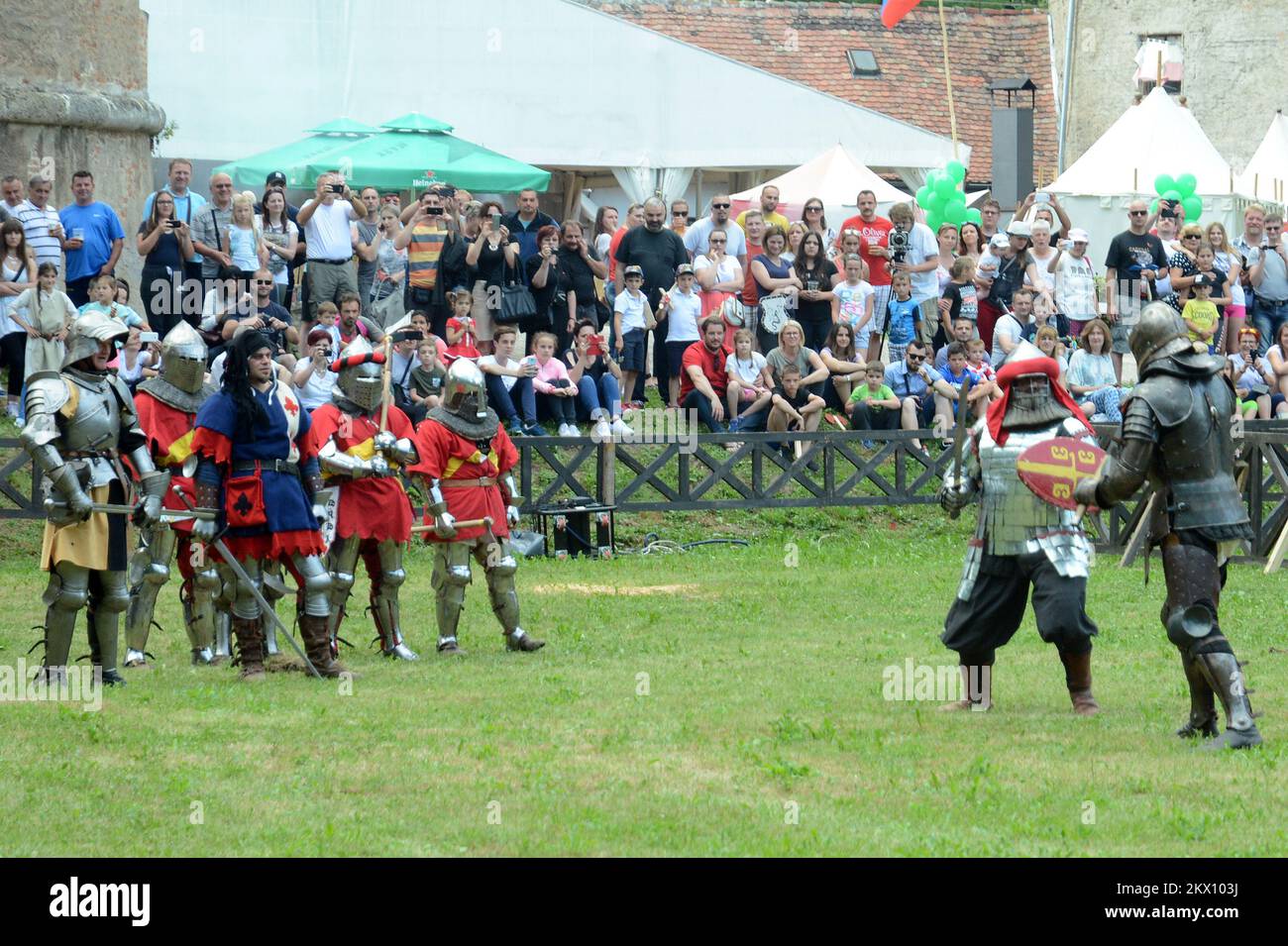 Knightly Rally 17.06.2017., Sisak, Croatia - The Battles for Sisak A.D. 1593 refer to ...