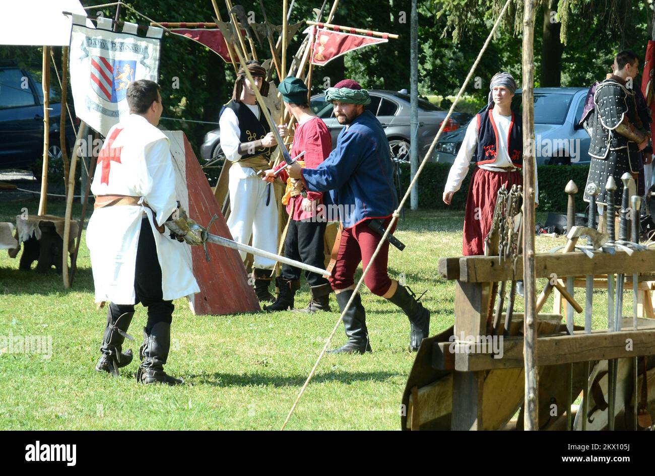 Knightly Rally 17.06.2017., Sisak, Croatia - The Battles for Sisak A.D. 1593 refer to ...