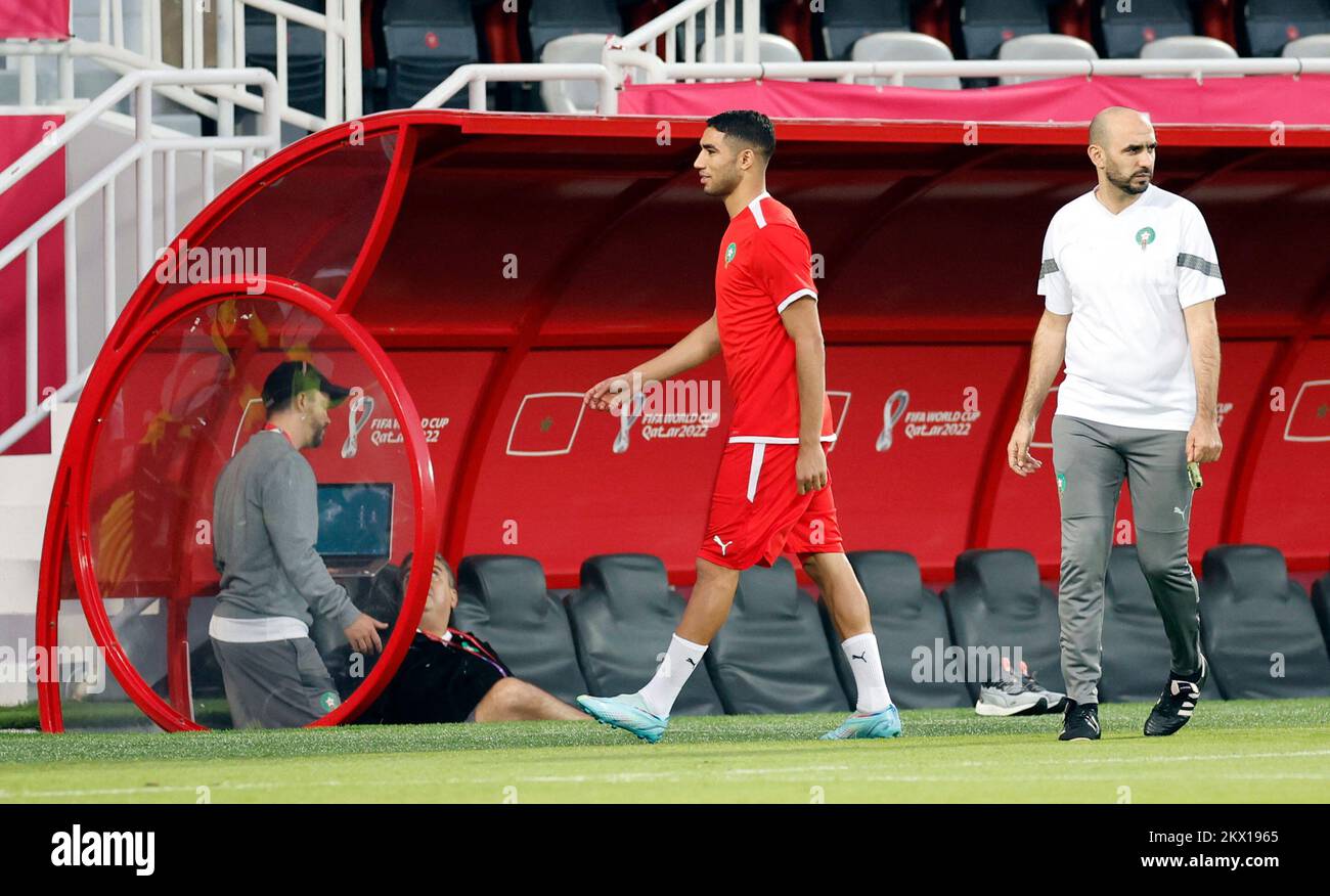 Q: Will Morocco's absence of Hakimi be a major problem?