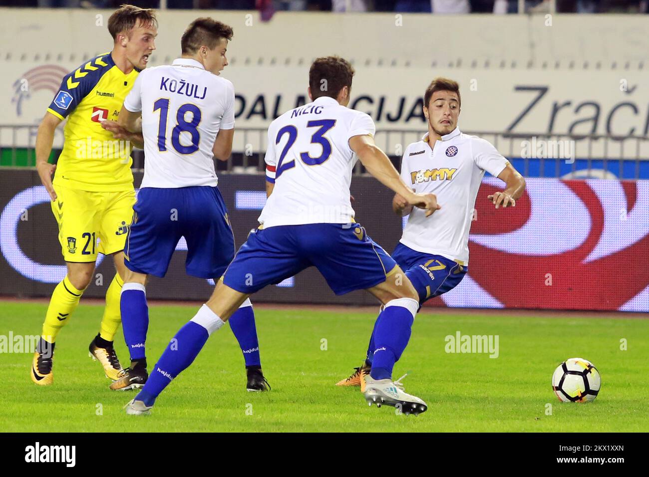 Hajduk split football hi-res stock photography and images - Alamy