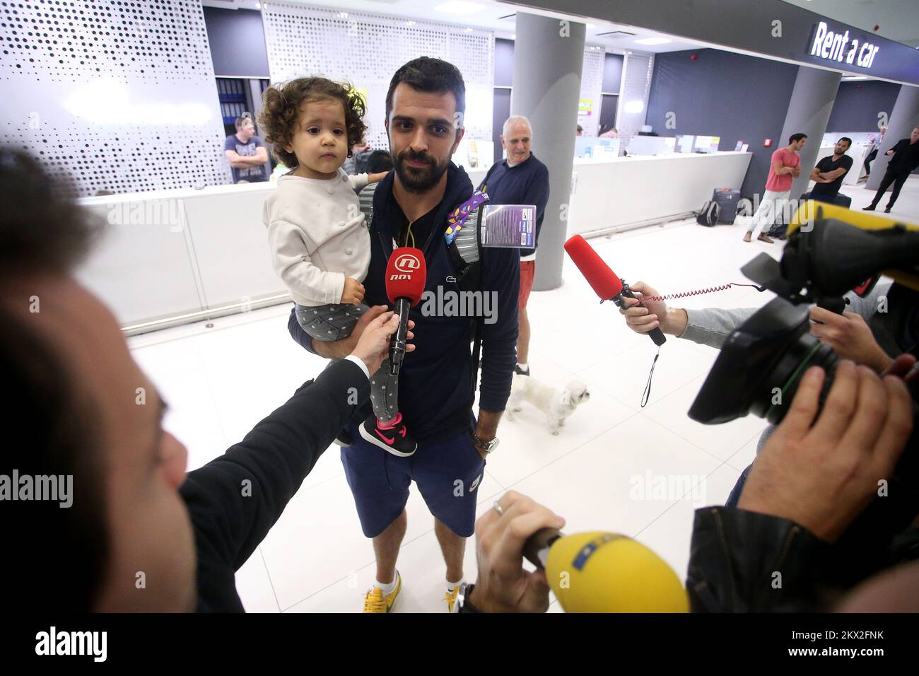 11.09.2017., Zagreb, Croatia - The return of the Croatian basketball