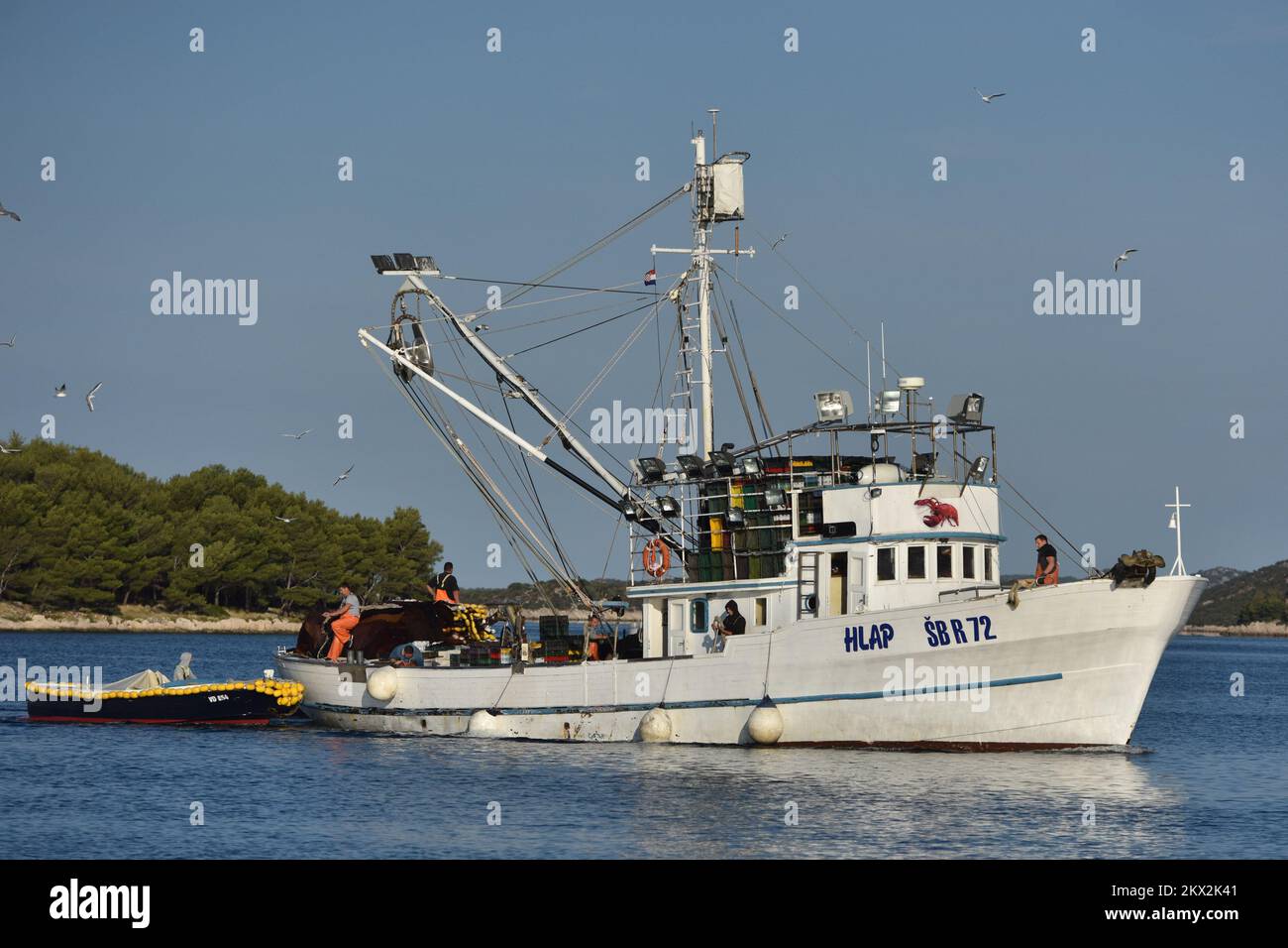 23.09.2017., Tribunj, Croatia - After the adverse weather conditions ...