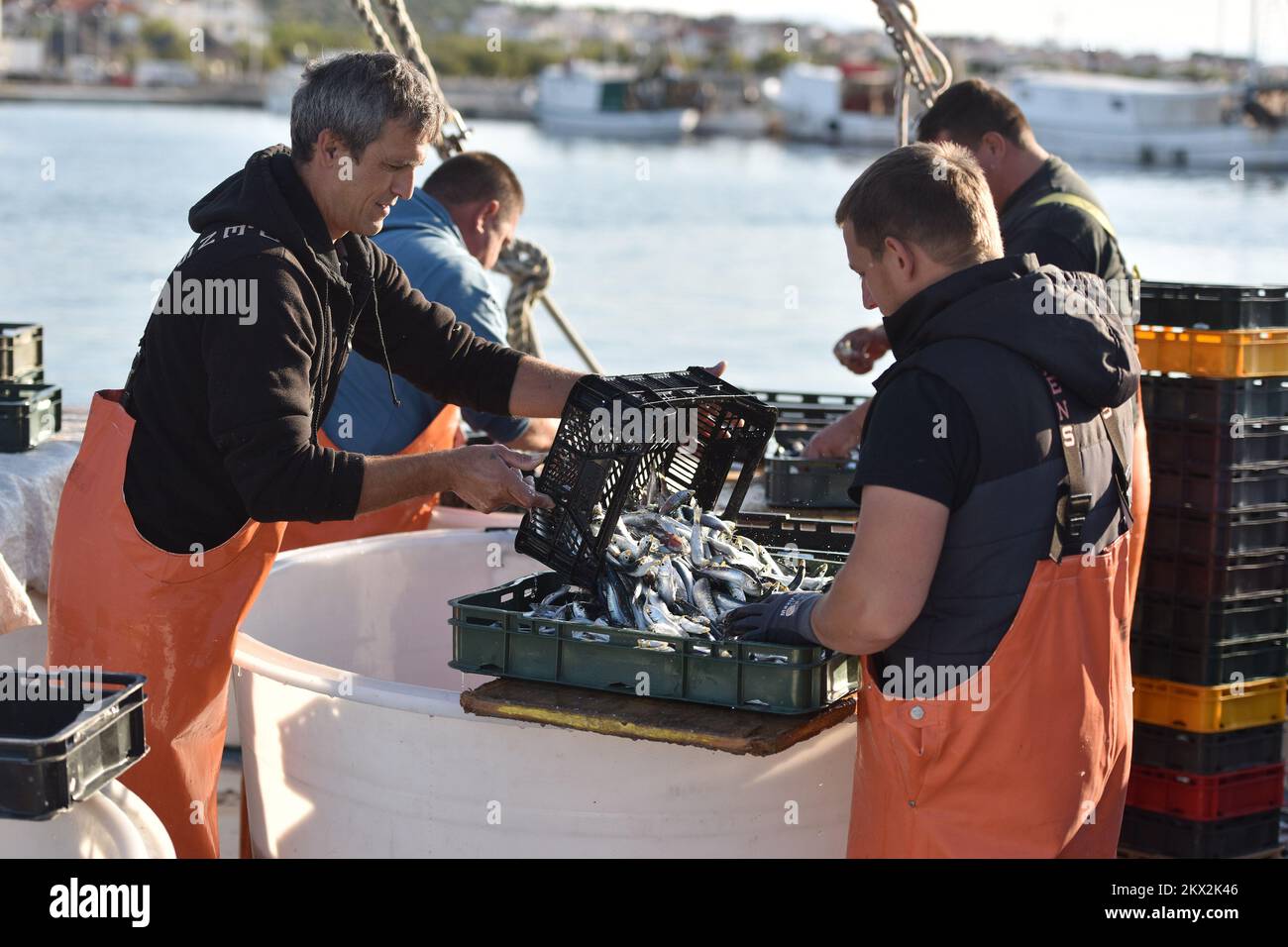 23.09.2017., Tribunj, Croatia - After the adverse weather conditions ...