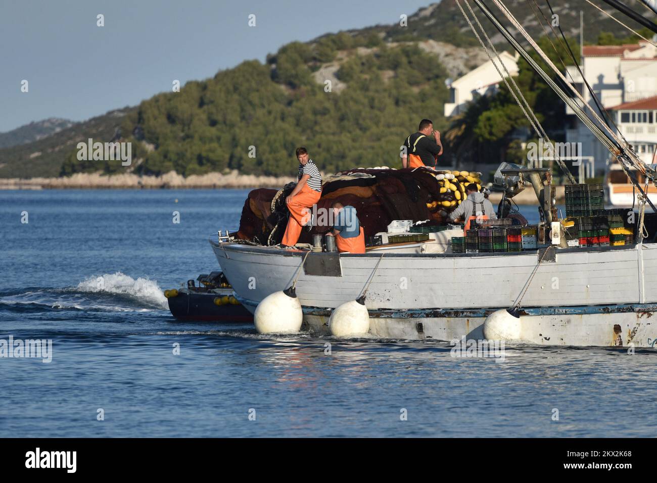 23.09.2017., Tribunj, Croatia - After the adverse weather conditions ...