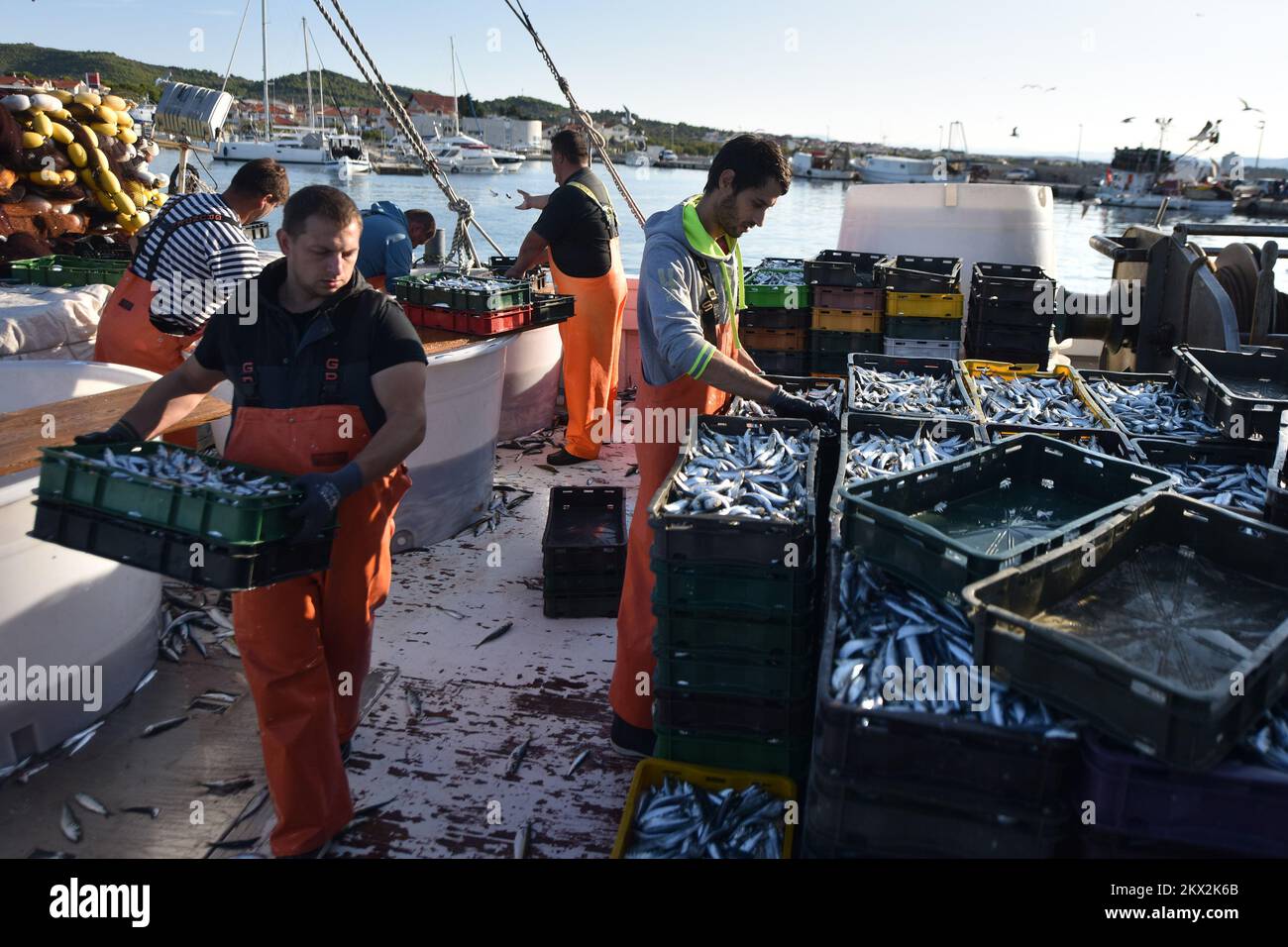 23.09.2017., Tribunj, Croatia - After the adverse weather conditions ...
