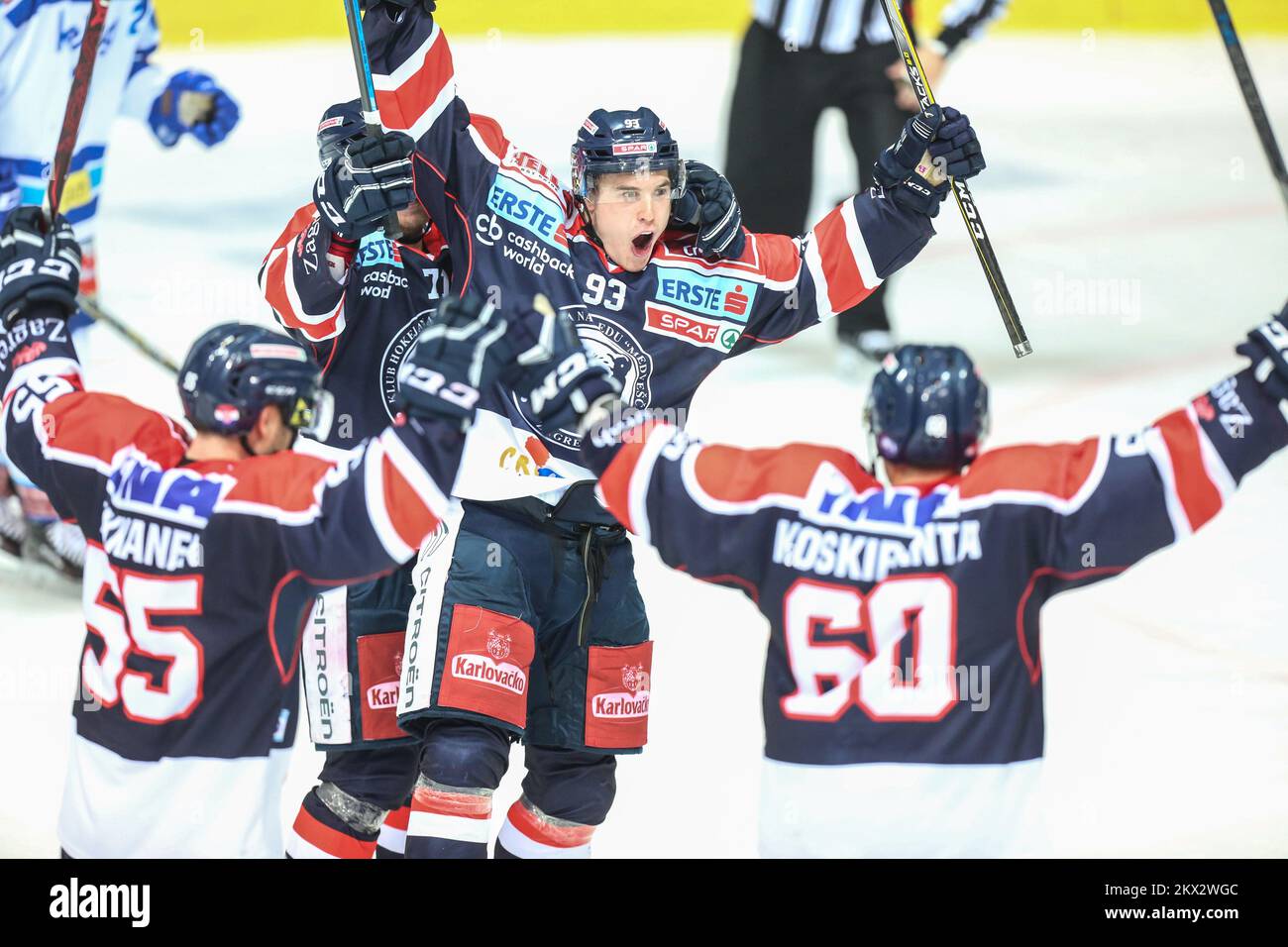 10.10.2017., Croatia, Zagreb EBEL Ice Hockey League, round 10, KHL