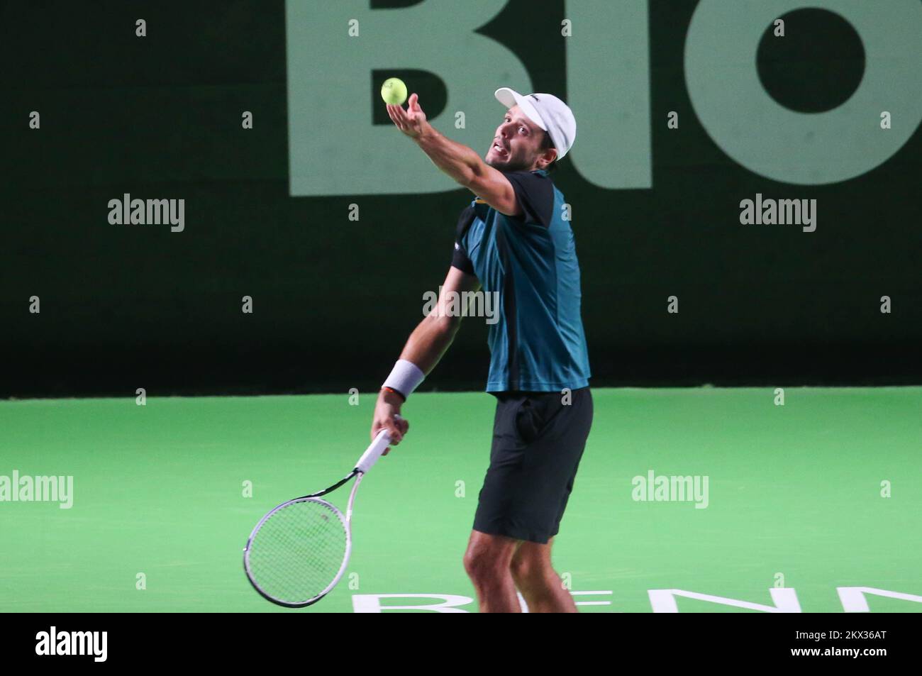Gregoire Barrere of France during the Open de Rennes 2022, ATP Challenger  tennis tournament on September 16, 2022 at Le Liberte stadium in Rennes,  France - Photo Laurent Lairys / DPPI Stock Photo - Alamy