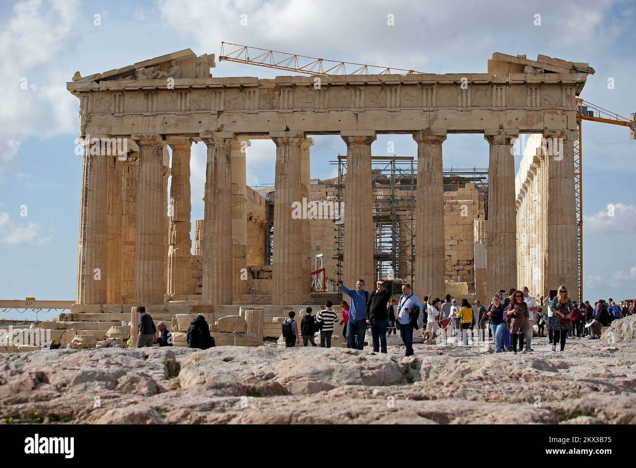 Scropolis 11.11.2017., Athens, Greece - The Acropolis of Athens is an ancient ...
