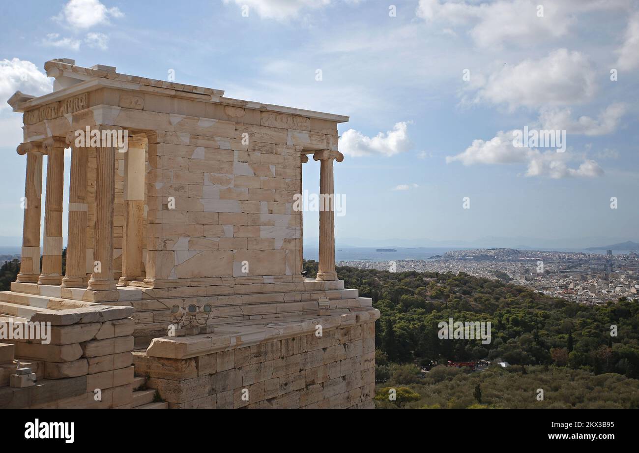 Scropolis 11.11.2017., Athens, Greece - The Acropolis of Athens is an ancient ...