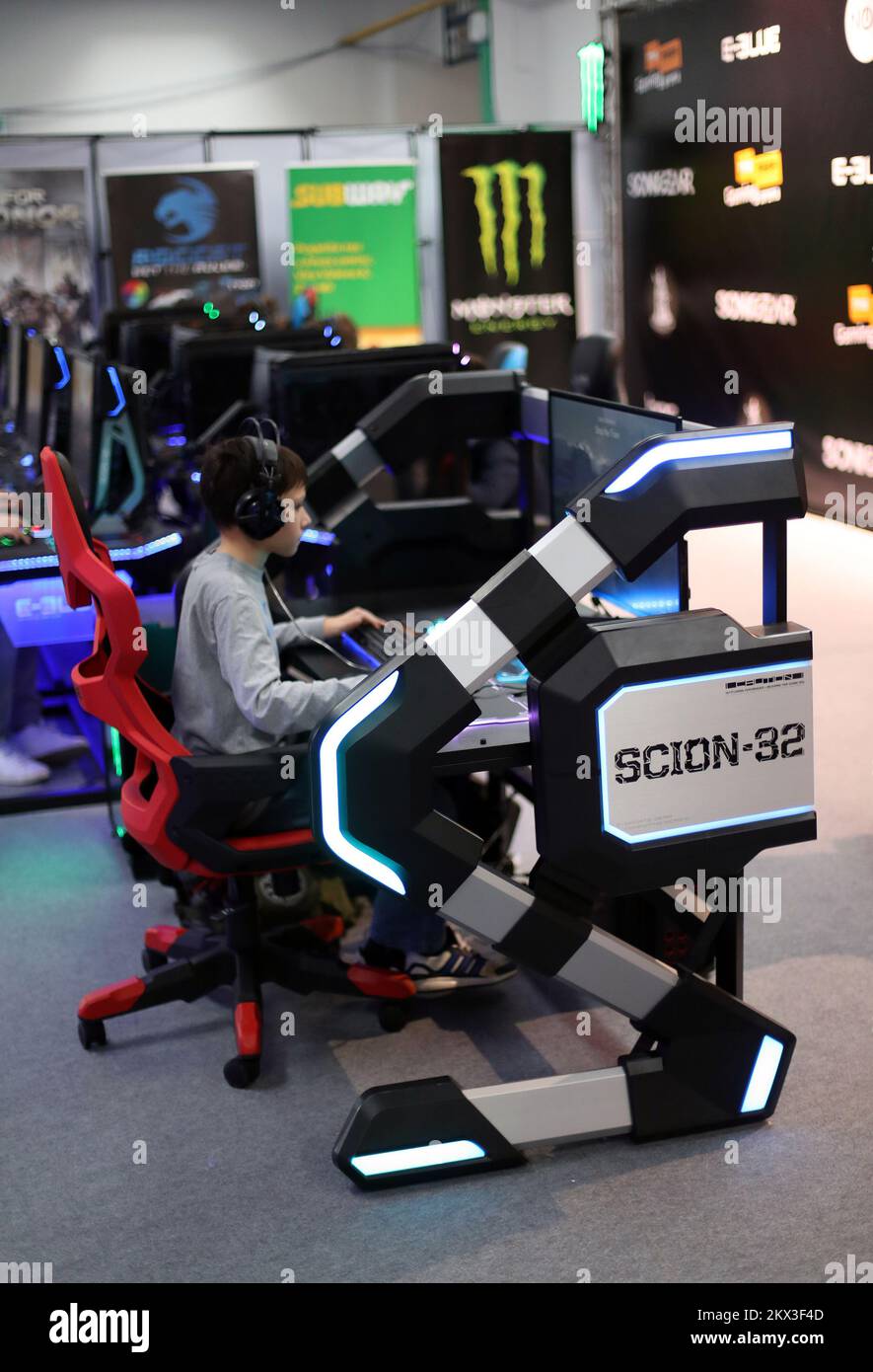 21.11.2017., Zagreb, Croatia - Computer games fans gather at the Sixth