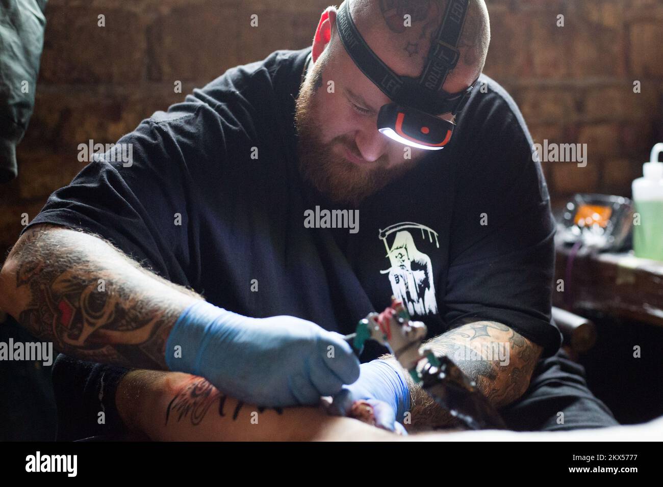 10.3.2018., Zagreb, Croatia 3rd Memorial Tattoo and Piercing Crni