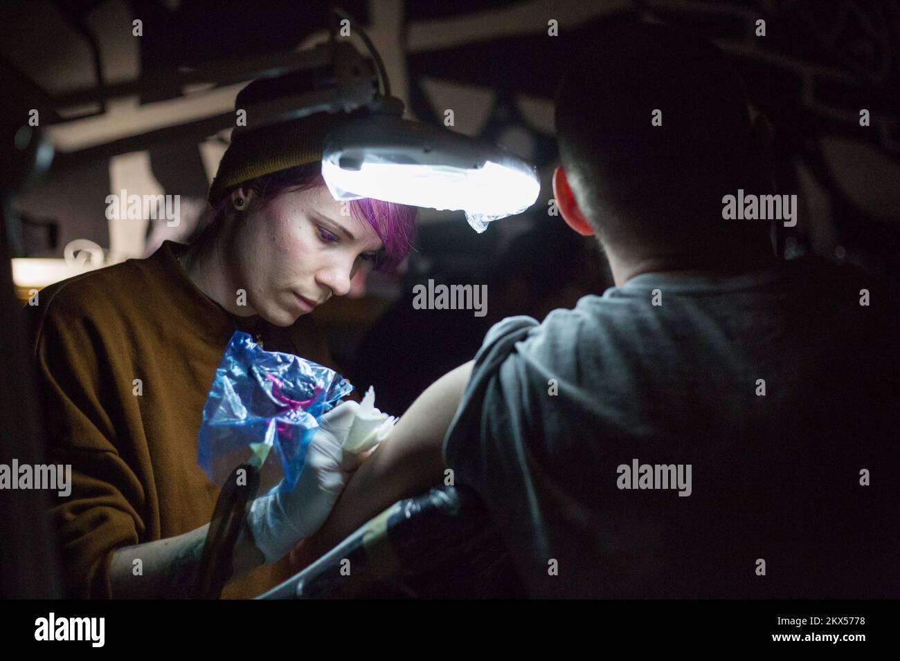 10.3.2018., Zagreb, Croatia 3rd Memorial Tattoo and Piercing Crni