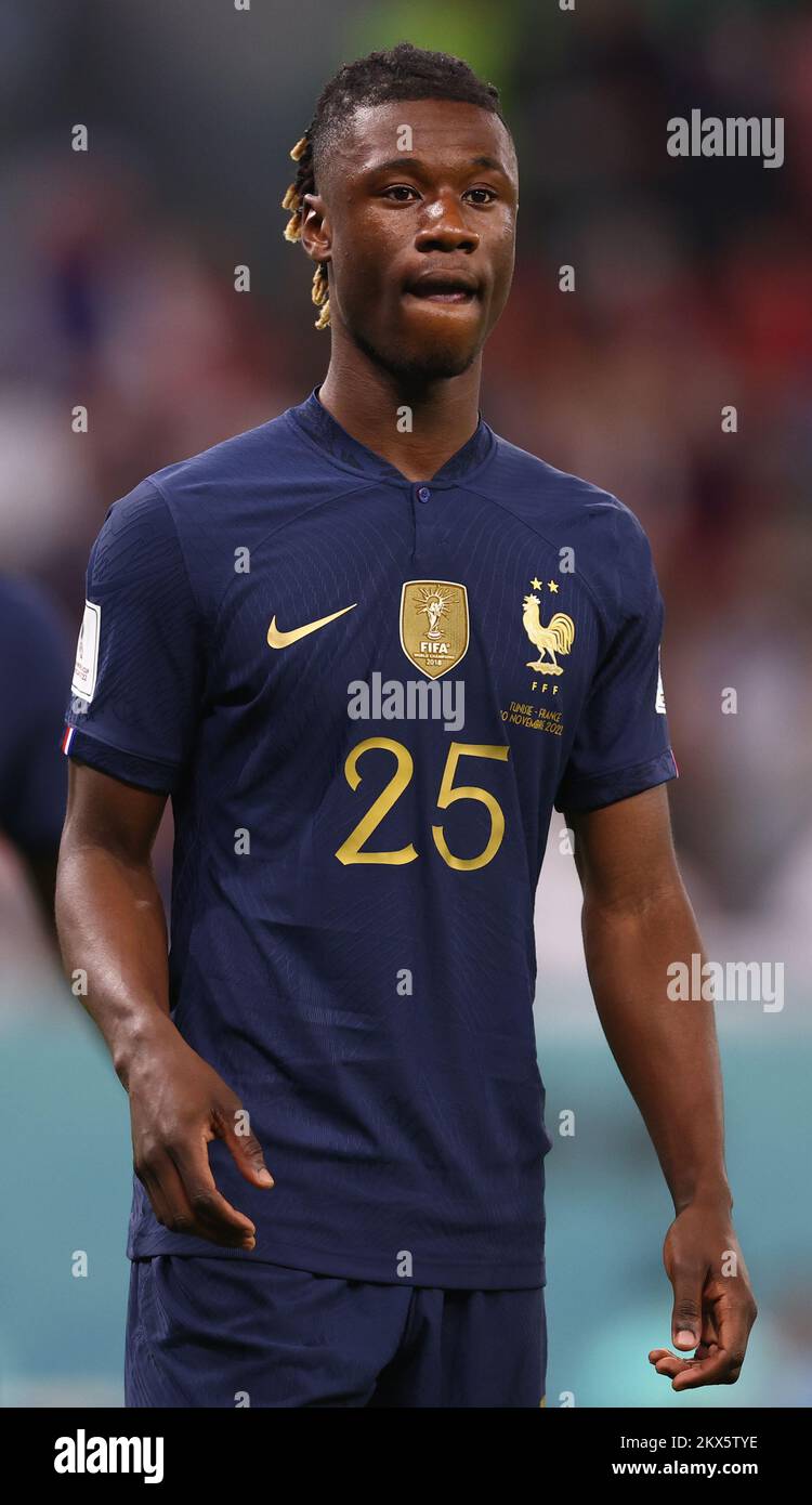 Ar Rayyan, Qatar, 30th November 2022. Eduardo Camavinga of France