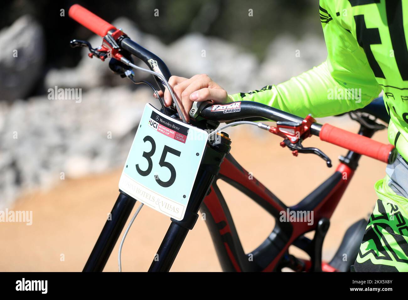 Mali losinj bike hi-res stock photography and images - Alamy