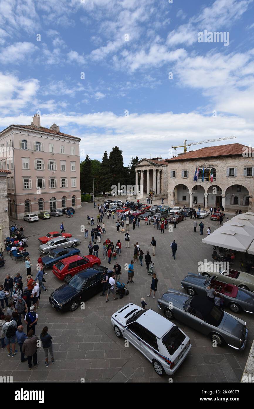 30.04.2018., Croatia, Pula - 2nd Annual Historical Car Meetings, Pula-Pula Motor Show. Photo: Dusko Marusic/PIXSELL Stock Photo