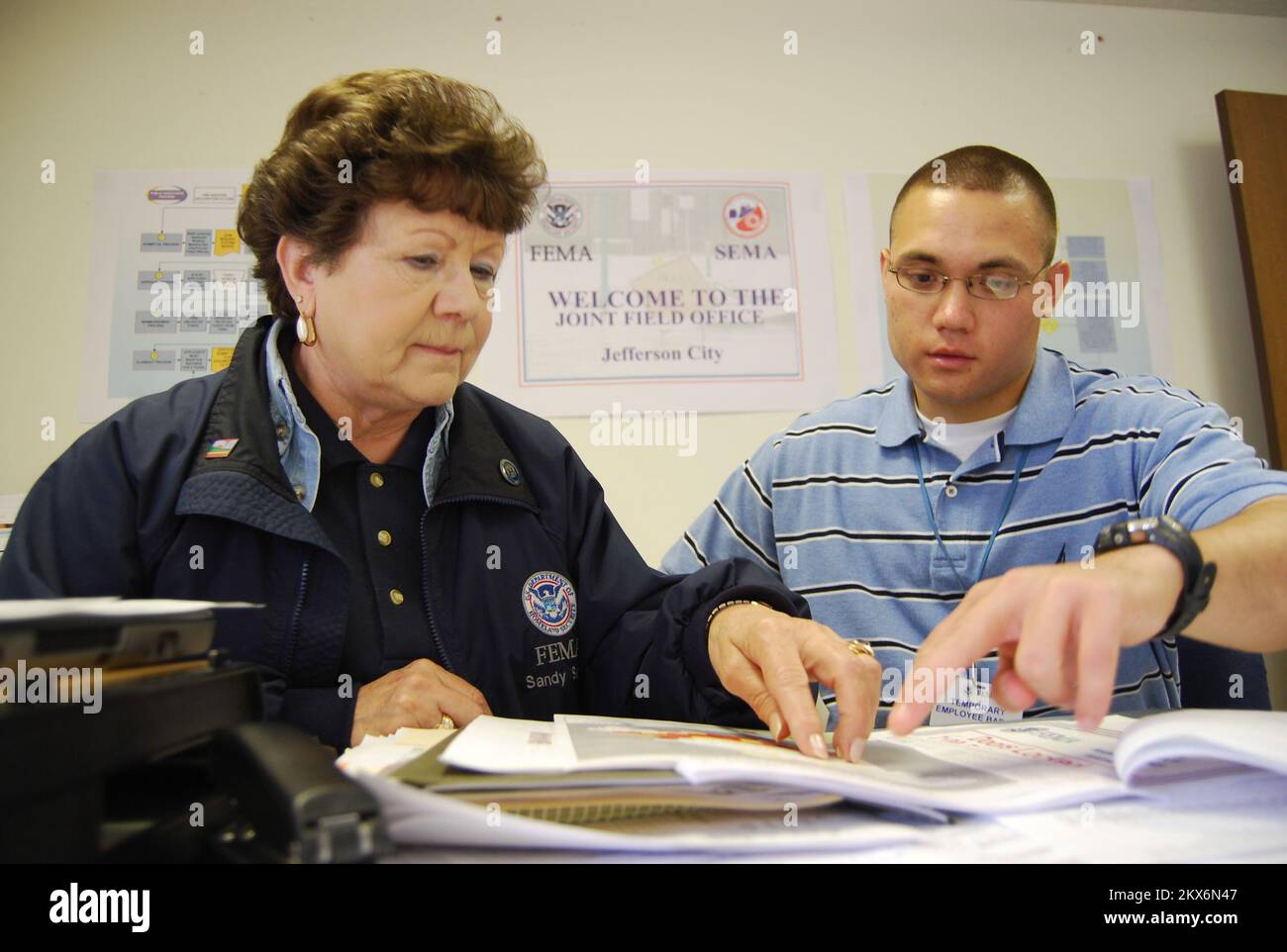 Flooding Severe Storm Tornado Jefferson City, Mo. , June 30, 2009 Sandy Sunde, planning
