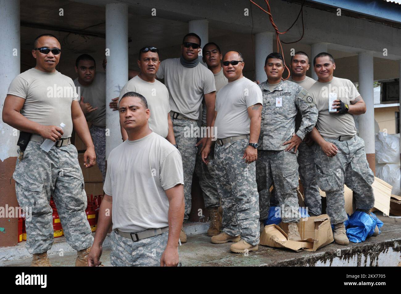 Earthquake Tsunami - Asili, American Samoa, October 7, 2009 Soldiers of ...