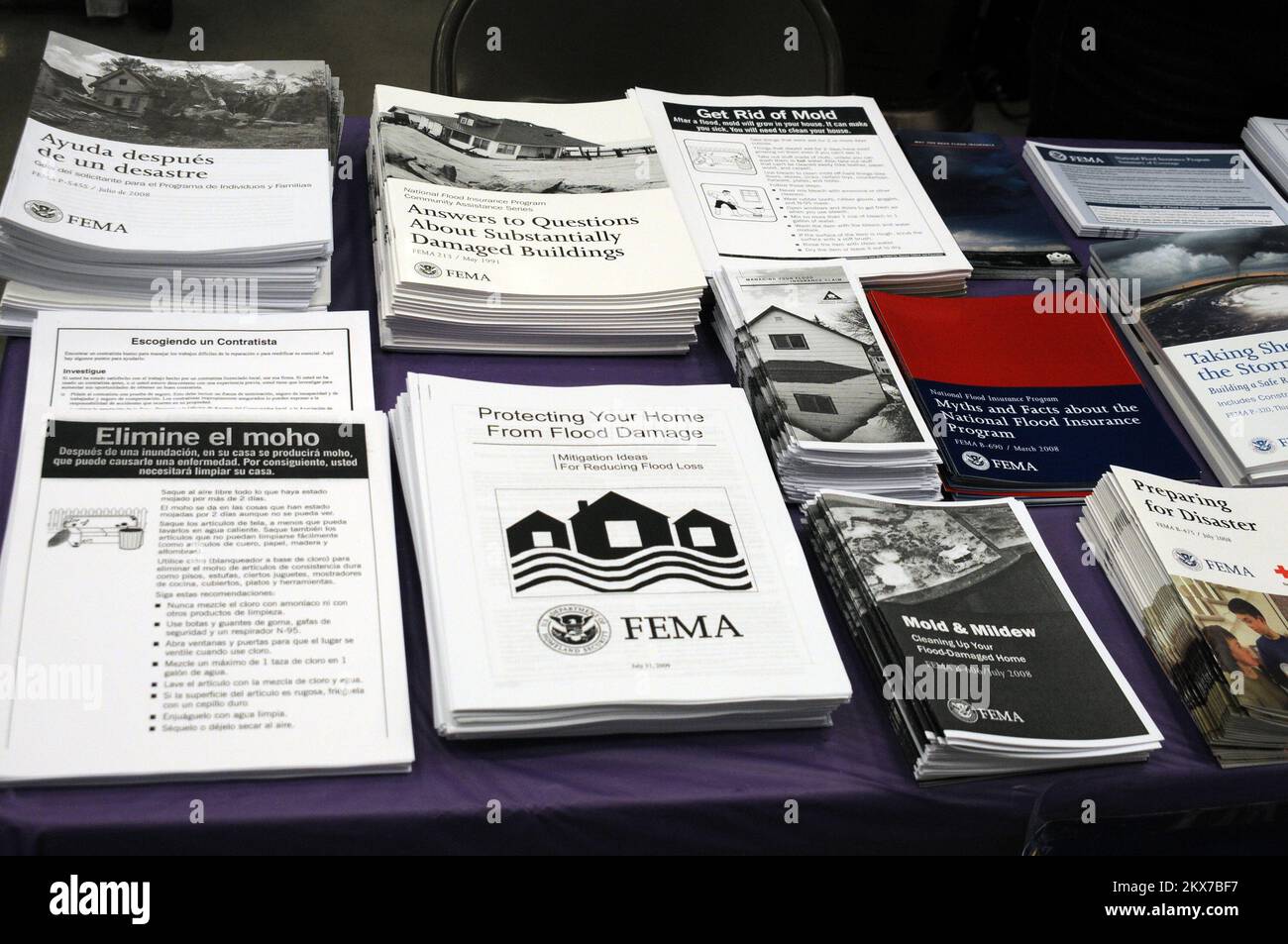 FEMA Mitigation Materials on Display. Georgia Severe Storms and ...